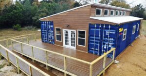 Open-Spaces on container home